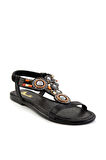 Siyah  Kadın Sandalet K05625051836