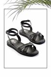 Siyah  Kadın Sandalet K05875100409