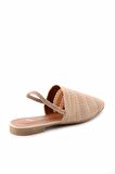 Bambi Bej Triko  Kadın Sandalet K05891202182