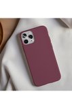 İphone 12 Pro Uyumlu Içi Kadife Lansman Silikon Kılıf Yumuşak Doku Hissi Kapak