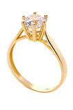 Cigold Tektaş Yüzük 14 Ayar Altın 1,98 Gr OA-K21501028837