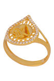 Cigold Taşlı Yüzük 14 Ayar Altın 2.54 Gr OA-K21701028943