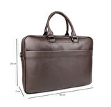 Erkek Kahverengi 15 & 16 inç Evrak Ve Laptop Çantası