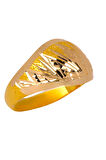 Cigold Taşsız Yüzük 14 Ayar Altın 2,71 Gr OA-K22201028914