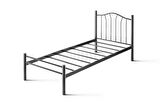 METAL KARYOLA, K25 SİYAH 120X200 METAL KARYOLA