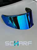 SCHARF AGV K3 MONO (YENİ 2.NESİL) UYUMLU İCEBLUE VİZÖR
