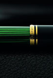 Pelikan Souveran Serisi K400 Yeşil Siyah Tükenmez Kalem