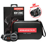 KNMASTER KN1200C Kameralı Motosiklet Bluetooth Interkom