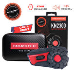 KNMaster 2300 İnterkom Seti Kırmızı