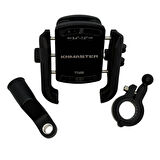 KNMASTER TT-400 Titreşim Önleyicili Motosiklet Telefon Tutucu