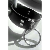 MARSİLYAN- Halka Detaylı Deri Choker, Deri Tasma, Halkalı Tasma - APFT971