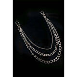 MARSİLYAN- Arkadan Bağlamalı Şık Zincirli Choker Boyun Aksesuar - APFT674