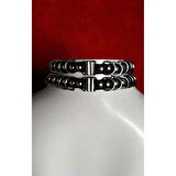 MARSİLYAN- Lastik Choker - Lastik Tasma Harness - El Yapımı Lastik Choker - APFT573