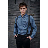 MARSİLYAN- Erkek Deri Seksi Harness - APFTM134