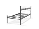 METAL KARYOLA, K70 SİYAH 90X190 METAL KARYOLA