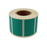 Renkli Zemin Baskılı Kuşe Rulo Etiket 50mm x 30mm 1000 Adet