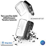 Kingsdun 48 Parçali Tasinabilir Mini Tornavida Seti KS-840059