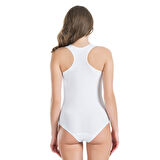 MARSiLYAN- Kalın Askılı Sporcu Kadın Body 317