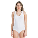 MARSiLYAN- Kalın Askılı Sporcu Kadın Body 317