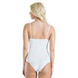 MARSiLYAN- İp Askılı Dantelli Kadın Body 334
