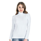 MARSiLYAN- Balıkçı Yaka Uzun Kol Kadın Tişört 245