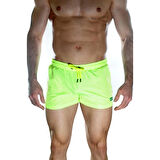 MODLİVE Erkek Neon Mini Mayo Short