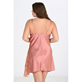 MARSiLYAN- Büyük Beden Bakır Gecelik  2109