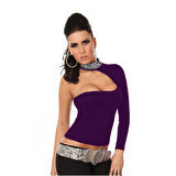 MARSiLYAN- B101432 Pul Payet Aksesuarlı Bluz