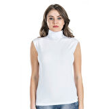 MARSiLYAN- Sıfır Kol Balıkçı Yaka Kadın Atlet 223