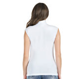 MARSiLYAN- Sıfır Kol Balıkçı Yaka Kadın Atlet 223