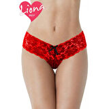 MARSiLYAN- Dantel Büyük Beden Külot