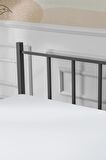 METAL KARYOLA, K90 SİYAH 120X200 METAL KARYOLA