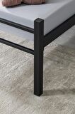 METAL KARYOLA, K90 SİYAH 90X190 METAL KARYOLA