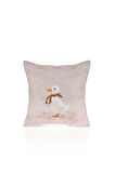 Autumn Duck Çizimli Sevimli Ördek Kırlent Kılıfı – 43x43cm