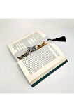 Sevimli Kediler Baskılı, Püsküllü Kitap Ayracı (hediyelik Bookmark,ayraç-118)