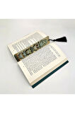 Sevimli Baykuşlar Baskılı, Püsküllü Kitap Ayracı (hediyelik Bookmark,ayraç-119)
