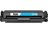 HP W2131A(213A) İLE UYUMLU CHIPLİ MAVİ MUADİLİ TONER