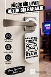 Rahatsız Etmeyin GTA VI 6 Oynuyorum Yazılı Kapı Kolu Askısı - Oyuncu Odası Dekoratif Kapı Süsü - Gaming Kapı İkaz Levhası | 3D Baskı Özel Gamer Hediyesi
