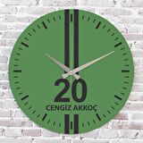 Yeşil & Siyah Denizlililere Hediye Saat 33cm  KA02-1566