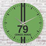 Yeşil & Siyah Kilislilere Hediye Saat 33cm  KA02-1630