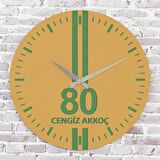 Yeşil & Sarı Osmaniyelilere Hediye Saat 33cm  KA02-1631