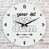 Karadenizliye Hediye Bezdum Tasarımlı Saat 33cm  KA02-1639