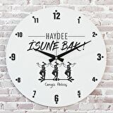 Karadenizliye Hediye İşune Bak Tasarımlı Saat 33cm  KA02-1661