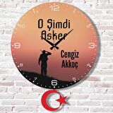 Askere Hediye Sallanan Sarkaçlı Saat KA07-1027