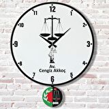 Avukata Hediye Sallanan Sarkaçlı Saat KA07-1032