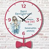 Babalar Günü Hediyesi Sallanan Sarkaçlı Saat KA07-1037