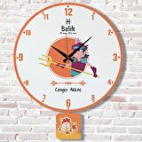 Balık Burcuna Hediye Sallanan Sarkaçlı Saat KA07-1042