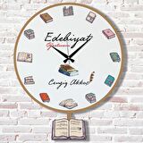 Edebiyat Öğretmenine Hediye Sallanan Sarkaçlı Saat KA07-1104