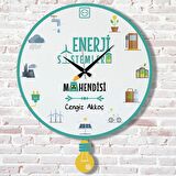 Enerji Sistemleri Mühendisine Hediye Sallanan Sarkaçlı Saat KA07-1112