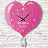 Kişiye Özel Çocuk Odası Hediye Sallanan Sarkaçlı Saat KA07-1397